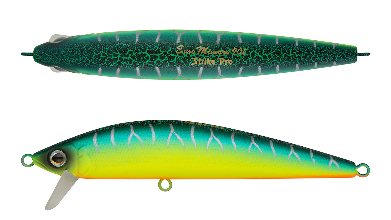 Воблер Минноу Strike Pro Euro Minnow 110, 110 мм, 17 гр, Загл. 0,7м.-1,5м., Плавающий, цвет: A223S-RP Pearl
Воблер Минноу Strike Pro Euro Minnow 110, 110 мм, 17 гр, Загл. 0,7м.-1,5м., Плавающий, цвет: A223S-RP Pearl