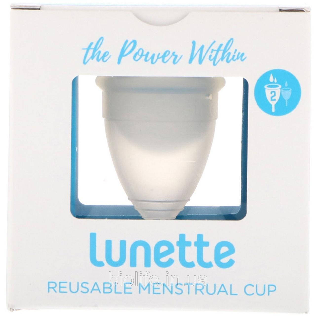 Lunette, Менструальная капа многоразового использования, модель 2, прозрачная, 1 шт.
Lunette, Менструальная капа многоразового использования, модель 2, прозрачная, 1 шт.