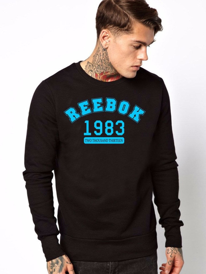 Мужская спортивная кофта (спортивный свитшот) Reebok, Рибок, черная (в стиле), Черный
Мужская спортивная кофта (спортивный свитшот) Reebok, Рибок, черная (в стиле), Черный