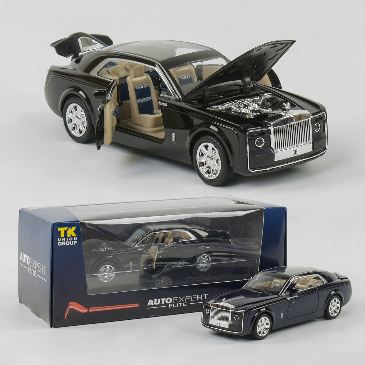 Машинка металлическая EL 8737 ТК Group легендарная Rolls-Royce с открывающимися дверями (2 цвета), свет, звук
Машинка металлическая EL 8737 ТК Group легендарная Rolls-Royce с открывающимися дверями (2 цвета), свет, звук