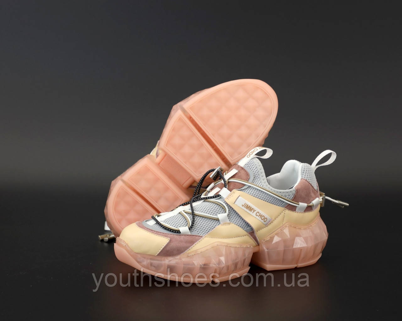 Кроссовки женские Jimmy Choo Diamond Trail Pink “Коричневые” размер 36-40 37
Кроссовки женские Jimmy Choo Diamond Trail Pink “Коричневые” размер 36-40 37