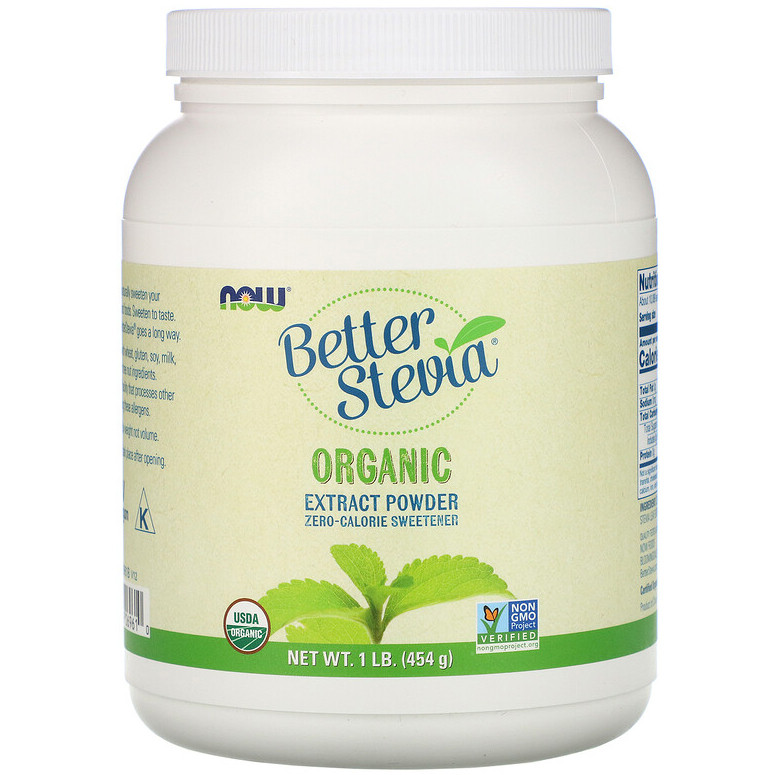 Натуральная стевия NOW Foods "Better Stevia Organic Extract Powder" экстракт в порошке (454 г)
Натуральная стевия NOW Foods "Better Stevia Organic Extract Powder" экстракт в порошке (454 г)