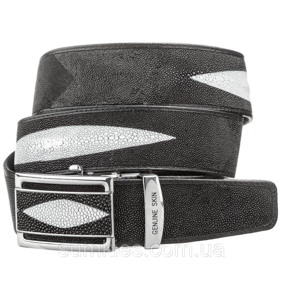 Ремень мужской автомат STINGRAY LEATHER 18523 из натуральной кожи морского ската Черный
Ремень мужской автомат STINGRAY LEATHER 18523 из натуральной кожи морского ската Черный