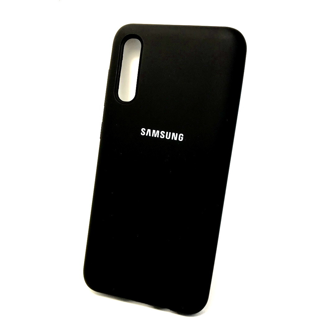 Чехол для Samsung A50, A505 накладка бампер противоударный Silicone Cover original черный
Чехол для Samsung A50, A505 накладка бампер противоударный Silicone Cover original черный