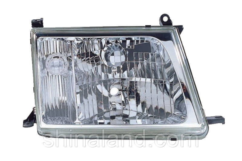 Фара Toyota Land Cruiser 100 (J10, дорестайл) 1998 - 2002, правая, механ., тип USA, (Depo)
Фара Toyota Land Cruiser 100 (J10, дорестайл) 1998 - 2002, правая, механ., тип USA, (Depo)