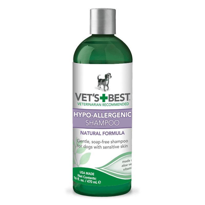 VET`S BEST (Ветс Бест) Hypo-Allergenic Shampoo Шампунь гипоаллергенный, для чувствительной кожи 470 мл
VET`S BEST (Ветс Бест) Hypo-Allergenic Shampoo Шампунь гипоаллергенный, для чувствительной кожи 470 мл
