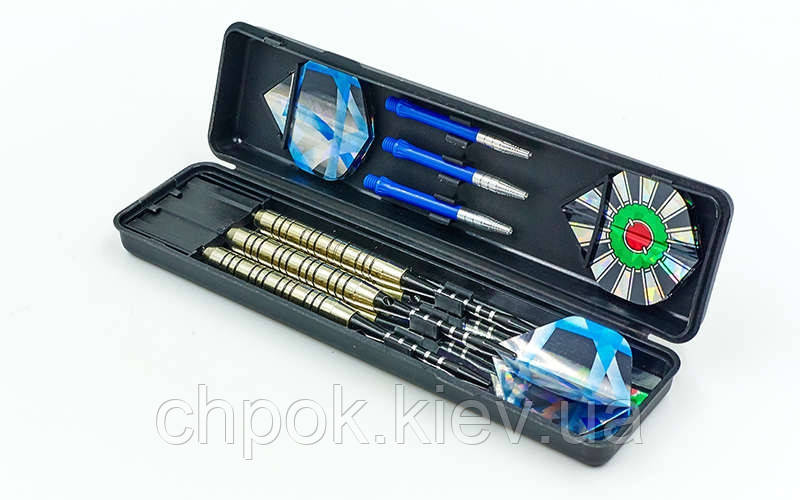 Дротики для игры в дартс цилиндрические BL-3500 Baili (сталь,вес 22гр,3шт.,+3хвост,+6опер, футляр)
Дротики для игры в дартс цилиндрические BL-3500 Baili (сталь,вес 22гр,3шт.,+3хвост,+6опер, футляр)