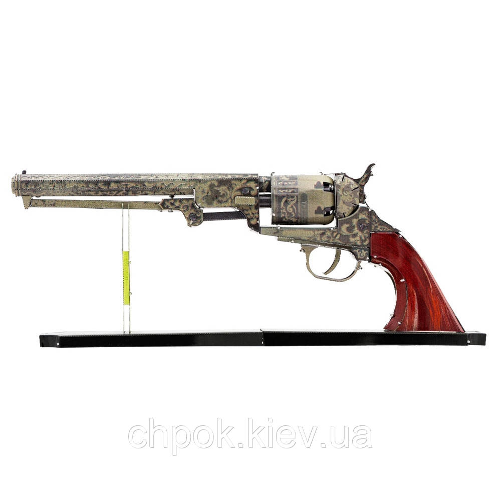 Металлическая сборная 3D модель Wild West Revolver (Кольт Патерсон), Metal Earth (MMS187)
Металлическая сборная 3D модель Wild West Revolver (Кольт Патерсон), Metal Earth (MMS187)