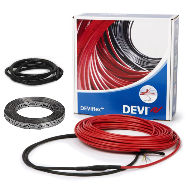 Тепла підлога DEVI | Комплект Двухжильний кабель DEVIflex 18T, 210 Вт; 1,63 кв.м., 13м
Тепла підлога DEVI | Комплект Двухжильний кабель DEVIflex 18T, 210 Вт; 1,63 кв.м., 13м