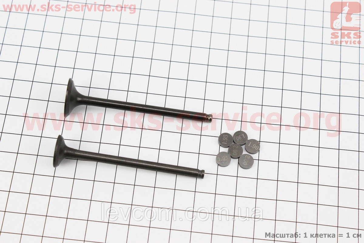 Клапан впускной, выпускной (НЕМАГНИТный) к-кт Honda AF-56 (d=20/16мм; h=73,5мм) + шайбы
Клапан впускной, выпускной (НЕМАГНИТный) к-кт Honda AF-56 (d=20/16мм; h=73,5мм) + шайбы