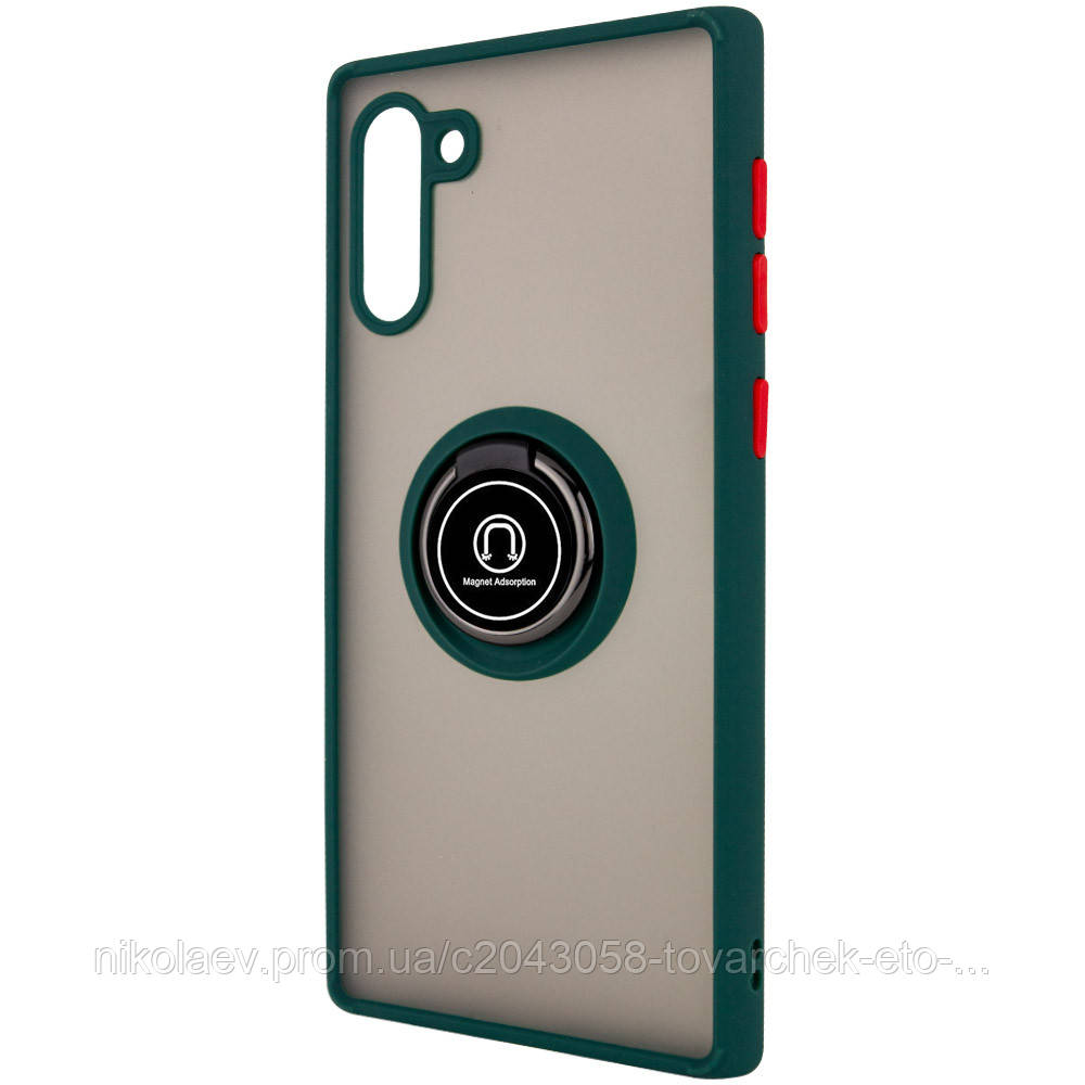 TPU+PC чехол Deen ColorEdgingRing под магнитный держатель для Samsung Galaxy Note 10, Зелёный
TPU+PC чехол Deen ColorEdgingRing под магнитный держатель для Samsung Galaxy Note 10, Зелёный