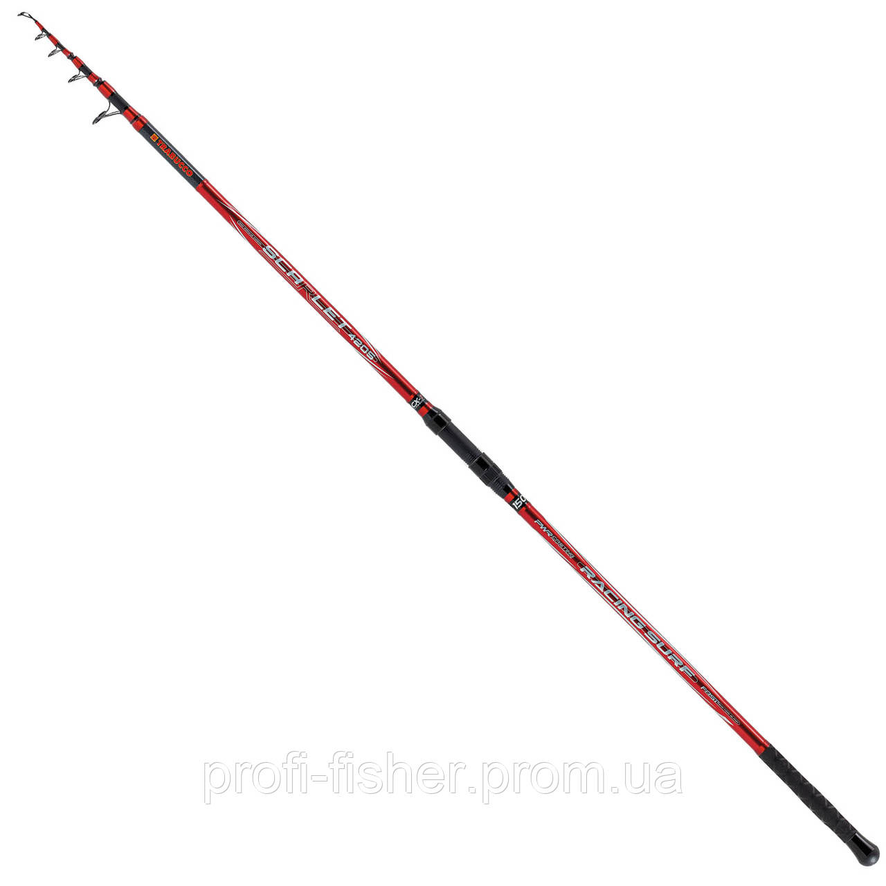 Вудилище серфове Trabucco Scarlet Racing T-Surf 4205/200 телескоп 4,20м 200г, Красный
Вудилище серфове Trabucco Scarlet Racing T-Surf 4205/200 телескоп 4,20м 200г, Красный