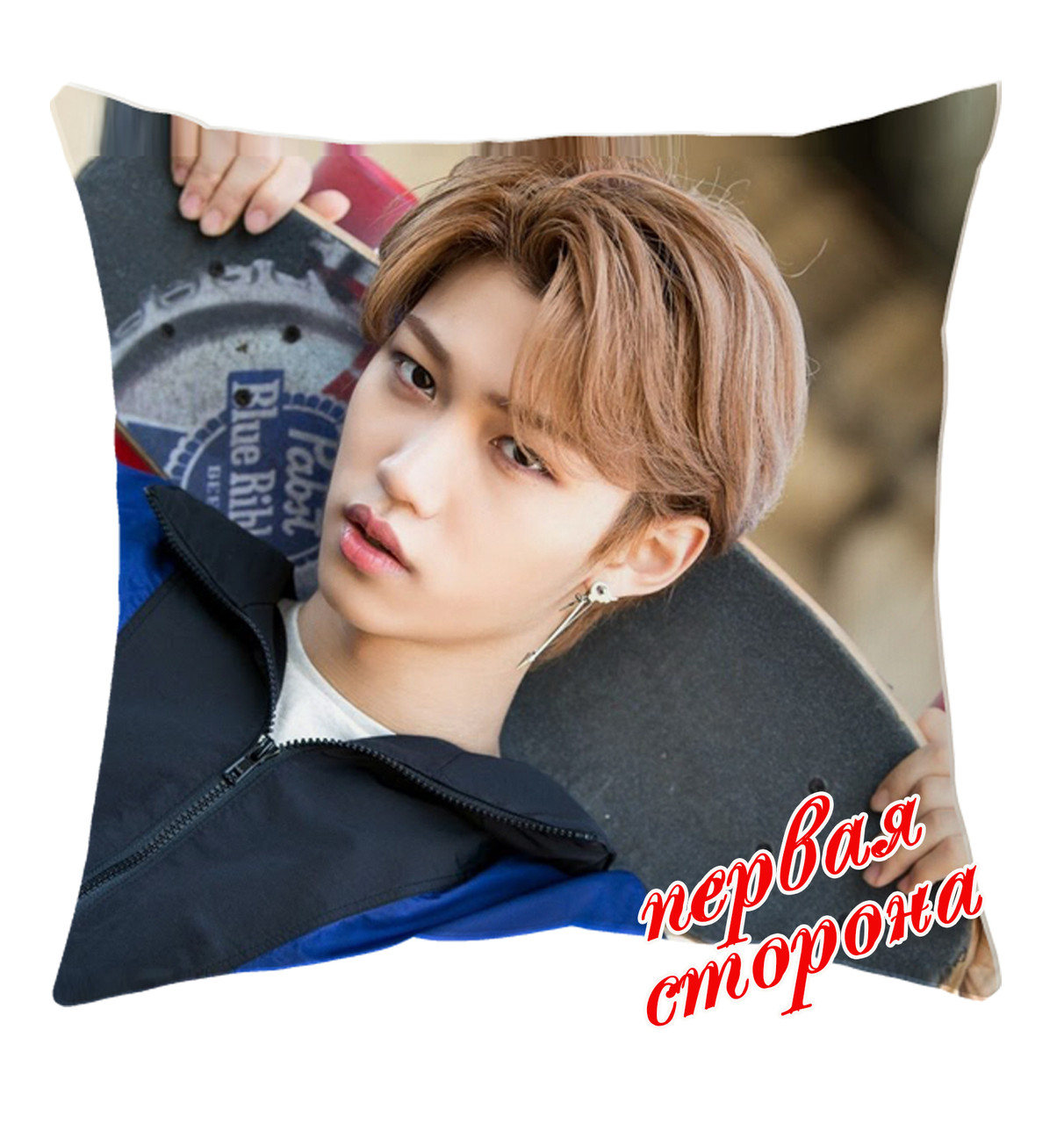 Подушка kpop Феликс Стрэй кидс / Felix Stray Kids двухсторонняя 40*40 см (p0042), Белый
Подушка kpop Феликс Стрэй кидс / Felix Stray Kids двухсторонняя 40*40 см (p0042), Белый