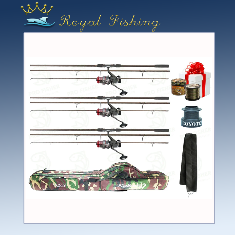 Карповой набор Bratfishing Excalibur Carp 3.5 Lb 3.9 m + В ПОДАРОК леска Carp Expert 1 км. №102
Карповой набор Bratfishing Excalibur Carp 3.5 Lb 3.9 m + В ПОДАРОК леска Carp Expert 1 км. №102
