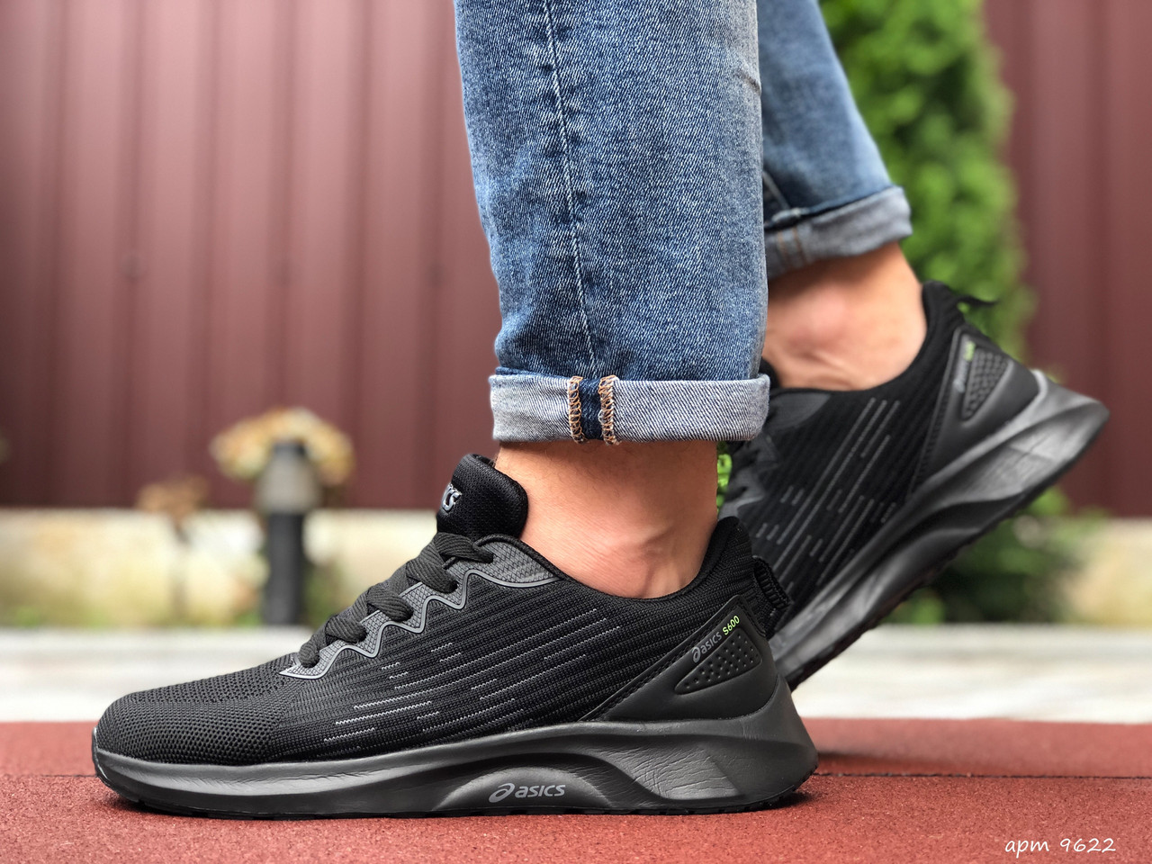 Кроссовки мужские Asics черные, Асикс, дышащий материал, прошиты. Код SD-9622 да, да, да, 44, да
Кроссовки мужские Asics черные, Асикс, дышащий материал, прошиты. Код SD-9622 да, да, да, 44, да