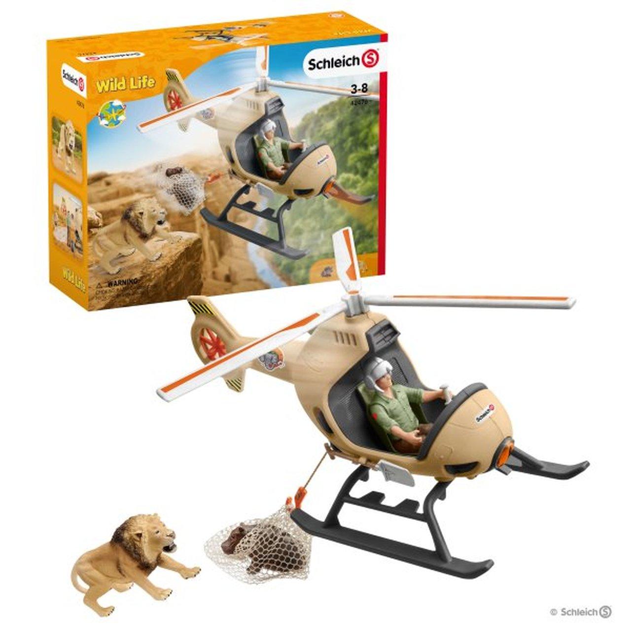Schleich 42476 Вертоліт для порятунку тварин Animal rescue helicopter Вертолет для спасения животных
Schleich 42476 Вертоліт для порятунку тварин Animal rescue helicopter Вертолет для спасения животных