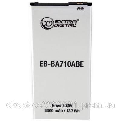Аккумуляторная батарея для телефона EXTRADIGITAL Samsung Galaxy A7 2016 Duos (EB-BA710ABE) 3300 mAh (BMS6424, Серый
Аккумуляторная батарея для телефона EXTRADIGITAL Samsung Galaxy A7 2016 Duos (EB-BA710ABE) 3300 mAh (BMS6424, Серый