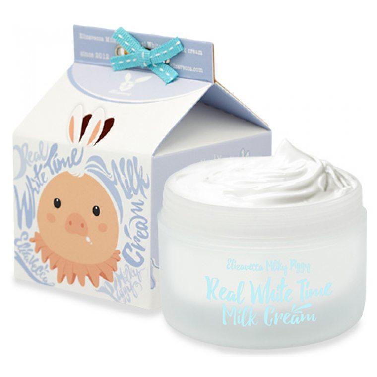 Отбеливающий крем для лица Elizavecca Milky Piggy Real White Time Milk Cream 100 мл (8809071369472)
Отбеливающий крем для лица Elizavecca Milky Piggy Real White Time Milk Cream 100 мл (8809071369472)