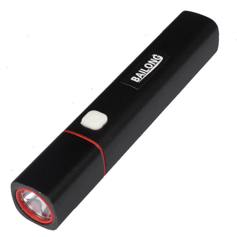 2 в 1 - Фонарь + Power bank Bailong BL-M01 (Cree XPE, 1 режим, 1x18650), Черный
2 в 1 - Фонарь + Power bank Bailong BL-M01 (Cree XPE, 1 режим, 1x18650), Черный