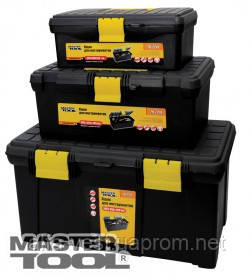 MasterTool Ящик для инструмента 16" (395*223*165 мм), пластиковые замки, Арт.: 79-2216
MasterTool Ящик для инструмента 16" (395*223*165 мм), пластиковые замки, Арт.: 79-2216