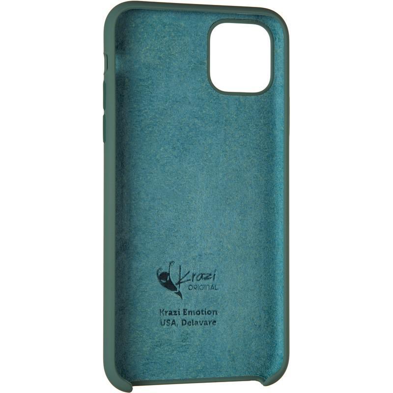 Чехол Krazi Soft Case для iPhone 11 Pro Max Pine Green (качественный чехол для Айфон 11 Про Макс Pine Зеленый, Зеленый: bright green
Чехол Krazi Soft Case для iPhone 11 Pro Max Pine Green (качественный чехол для Айфон 11 Про Макс Pine Зеленый, Зеленый: bright green