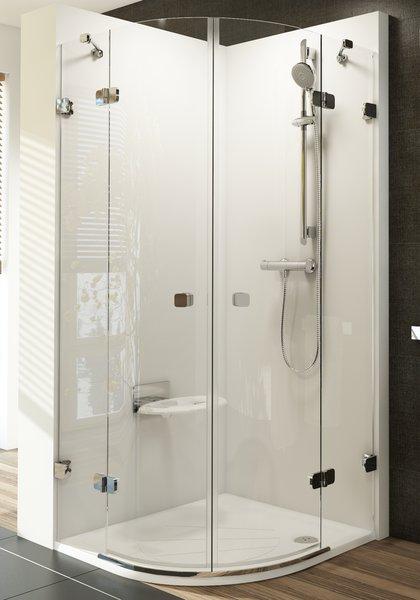 Полукруглая душевая кабина Ravak BRILLIANT BSKK 4 - 80 Transparent, хром, безопасное стекло, 3U244A00Y1
Полукруглая душевая кабина Ravak BRILLIANT BSKK 4 - 80 Transparent, хром, безопасное стекло, 3U244A00Y1