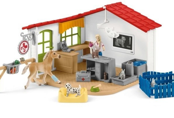 Schleich 42502 Ветеринарна клініка для домашніх тварин Veterinarian practice with pets Ветеринарная клиника
Schleich 42502 Ветеринарна клініка для домашніх тварин Veterinarian practice with pets Ветеринарная клиника