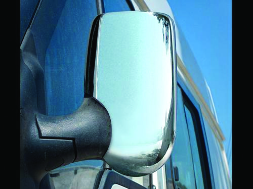 Ford Transit 2000-2014 гг. Накладки на зеркала (2 шт) Carmos - Полированная нержавейка
Ford Transit 2000-2014 гг. Накладки на зеркала (2 шт) Carmos - Полированная нержавейка