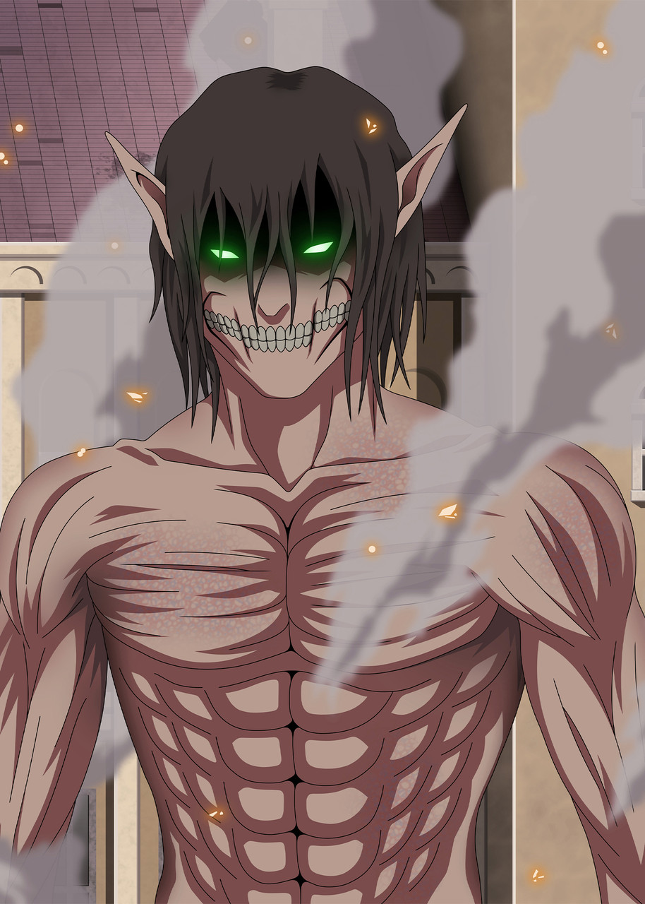 Картина постер Gee! Attack on Titan Атака титанов эрен в облике гиганта 40x60 AT 09.035
Картина постер Gee! Attack on Titan Атака титанов эрен в облике гиганта 40x60 AT 09.035