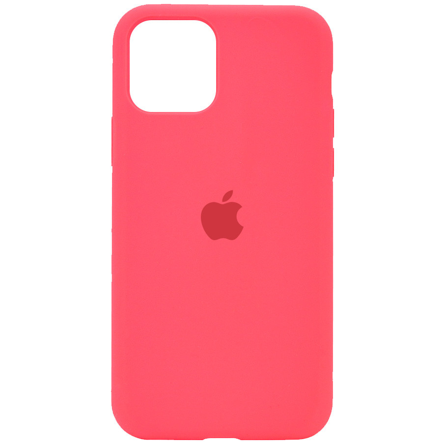 

Чехол Silicone Case Full Protective (AA) для Apple iPhone 11 (6.1, Арбузный / watermelon red