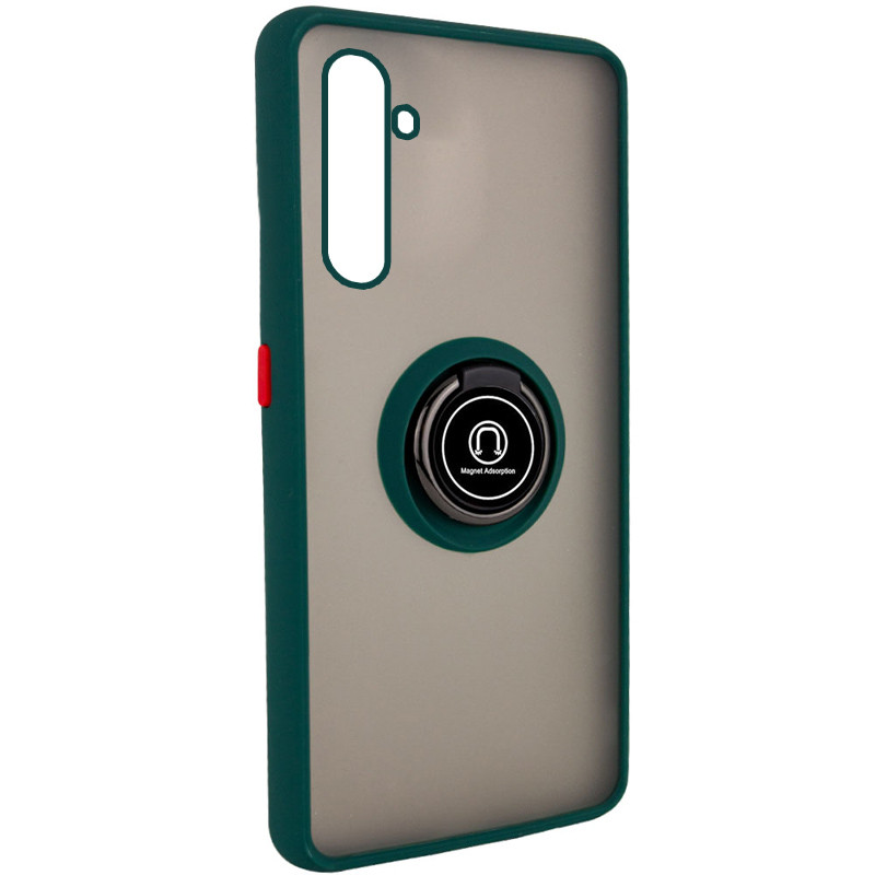 Ударопрочный чехол Deen ColorEdgingRing под магнитный держатель для Realme 6 Pro Зеленый
Ударопрочный чехол Deen ColorEdgingRing под магнитный держатель для Realme 6 Pro Зеленый