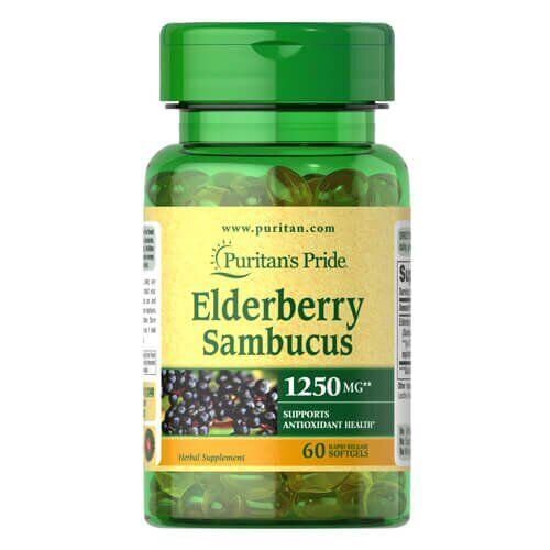 Экстракт бузины Puritan's Pride Elderberry Sambucus 1250 mg 60 (капс) пуританс прайд
Экстракт бузины Puritan's Pride Elderberry Sambucus 1250 mg 60 (капс) пуританс прайд