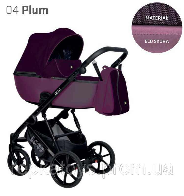 Детская коляска 2 в 1 Expander DEXO D-42303 (1) цвет Plum, водоотталкивающая ткань + эко-кожа
Детская коляска 2 в 1 Expander DEXO D-42303 (1) цвет Plum, водоотталкивающая ткань + эко-кожа
