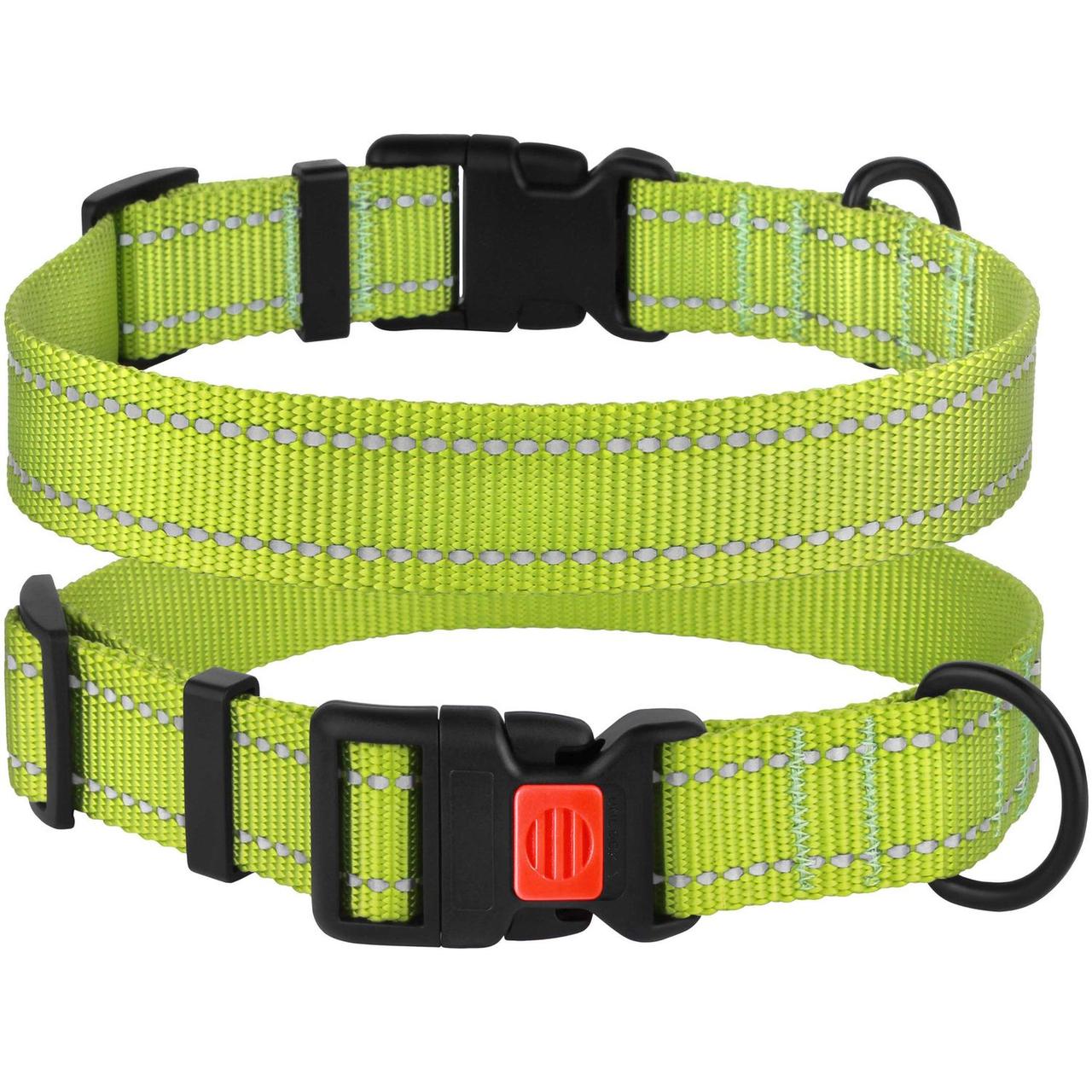 Ошейник для Собак BronzeDog Active Нейлоновый со Светоотражением и Пластиковой Пряжкой Салатовый L
Ошейник для Собак BronzeDog Active Нейлоновый со Светоотражением и Пластиковой Пряжкой Салатовый L