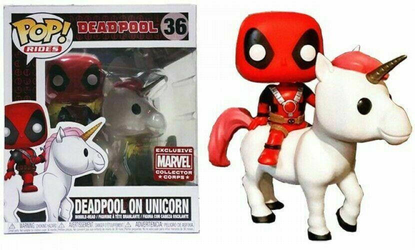 Фигурка Funko Pop Фанко Поп Дэдпул на Единороге Rides Marvel Deadpool on Unicorn Exclusive 15 cм D 36
Фигурка Funko Pop Фанко Поп Дэдпул на Единороге Rides Marvel Deadpool on Unicorn Exclusive 15 cм D 36