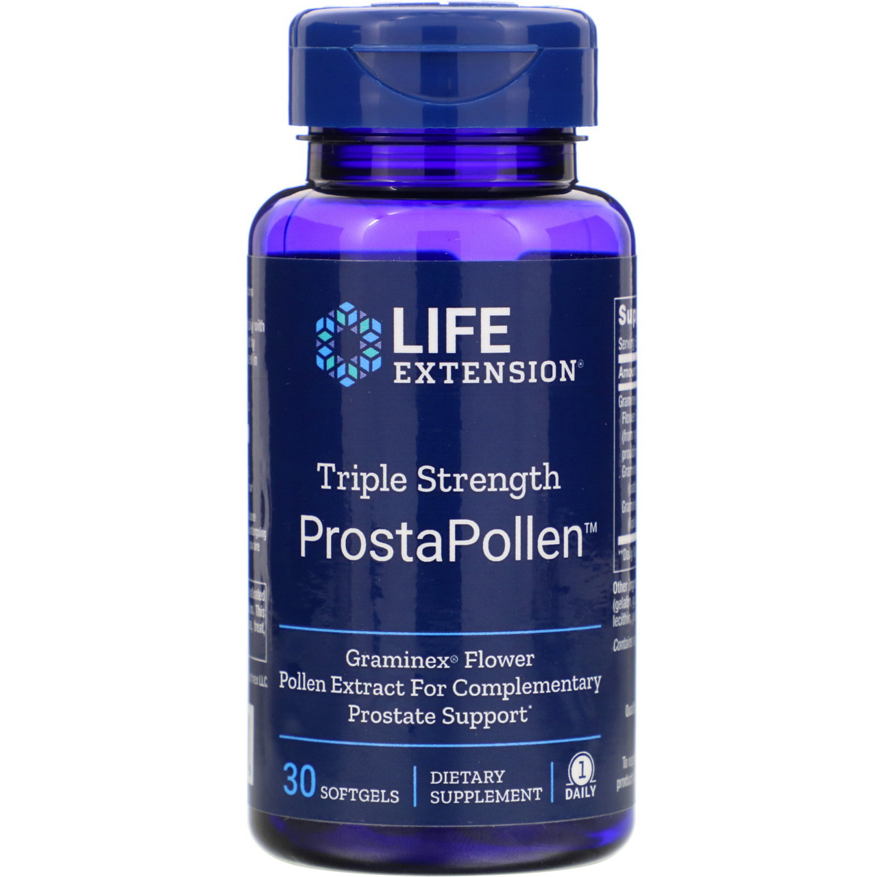 Простаполлен для мужского здоровья Life Extension "ProstaPollen Triple Strength" (30 капсул)
Простаполлен для мужского здоровья Life Extension "ProstaPollen Triple Strength" (30 капсул)