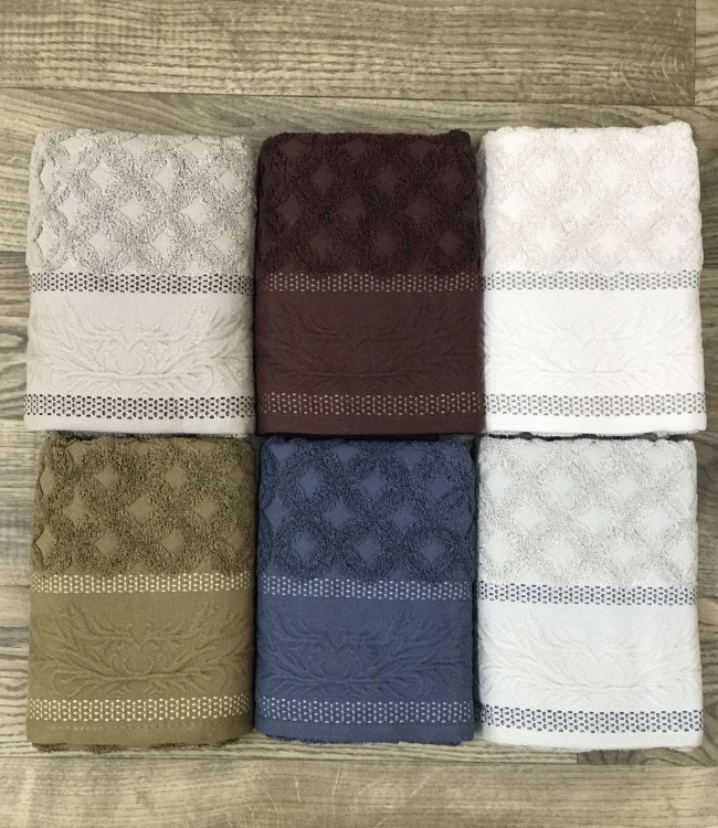 Набор полотенец для лица Sikel Jacquard Volkan 70*140см махровые банные 6шт арт.8681049350640
Набор полотенец для лица Sikel Jacquard Volkan 70*140см махровые банные 6шт арт.8681049350640