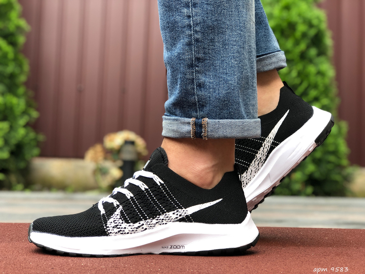 Кроссовки мужские Nike Zoom черно-белые, Найк Зум, дышащий материал, прошиты. Код SD-9583, Черный
Кроссовки мужские Nike Zoom черно-белые, Найк Зум, дышащий материал, прошиты. Код SD-9583, Черный