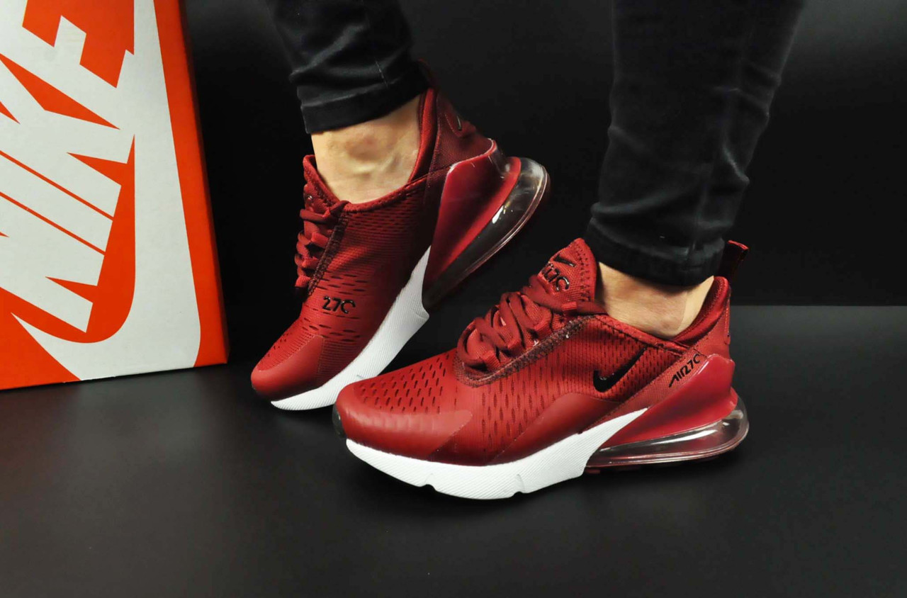 Кроссовки женские Nike Air Max 270 бордовые, Найк Аир Макс 270, дышащий материал, прошиты. Код KR-20630, Бордовый
Кроссовки женские Nike Air Max 270 бордовые, Найк Аир Макс 270, дышащий материал, прошиты. Код KR-20630, Бордовый