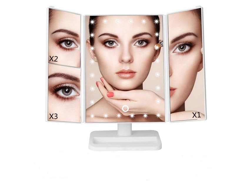 Зеркало для макияжа с LED подсветкой Superstar Magnifying Mirror 22 Белый (258773)
Зеркало для макияжа с LED подсветкой Superstar Magnifying Mirror 22 Белый (258773)
