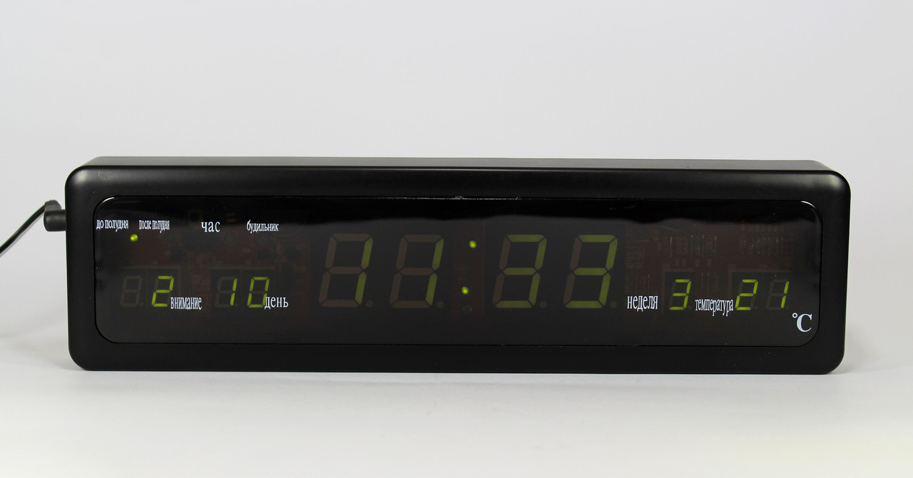 Электронные часы Led Clock CX 808 green с зеленой подсветкой, Часы с крупными цифрами, Настольные часы! Лучшая
Электронные часы Led Clock CX 808 green с зеленой подсветкой, Часы с крупными цифрами, Настольные часы! Лучшая