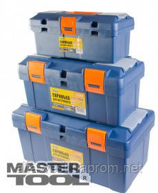 MasterTool Ящик для инструмента 20" (500*270*245 мм), пластиковые замки, Арт.: 79-2620
MasterTool Ящик для инструмента 20" (500*270*245 мм), пластиковые замки, Арт.: 79-2620