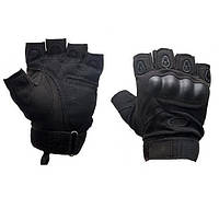 Тактические беспалые перчатки Oakley Black