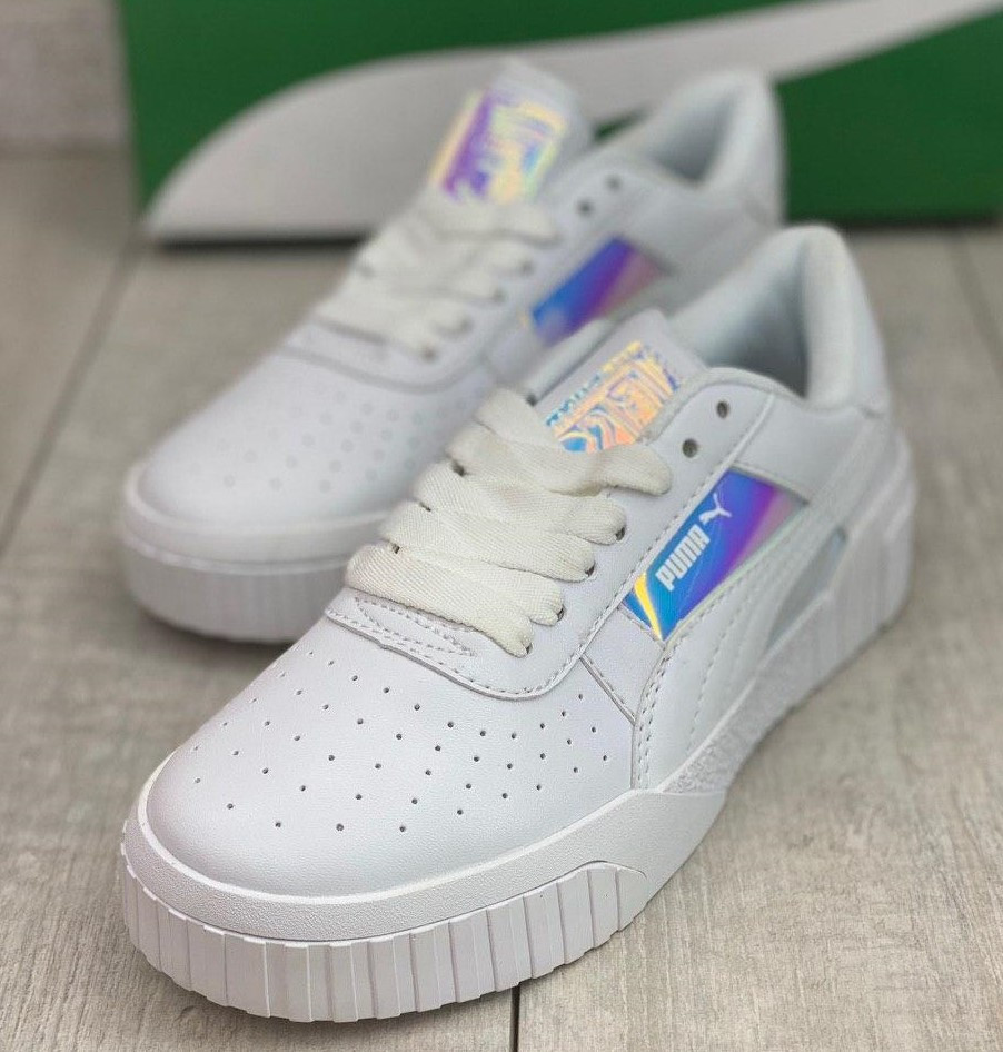 Puma Cali White Gradient | кроссовки женские; белые градиент/цвет переливается; осенние/весенние 40eur - 25.0cm, Белый
Puma Cali White Gradient | кроссовки женские; белые градиент/цвет переливается; осенние/весенние 40eur - 25.0cm, Белый