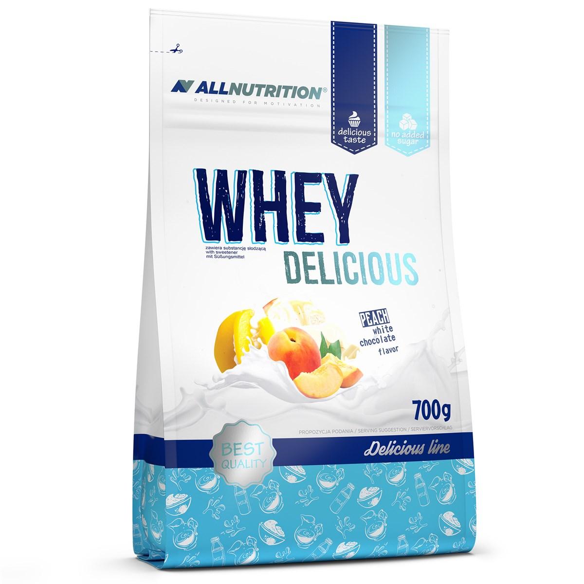 Сывороточный протеин Whey Delicious - 700g Strawberry with Wild Strawberry (Клубника и Земляника) - All Nutrition
Сывороточный протеин Whey Delicious - 700g Strawberry with Wild Strawberry (Клубника и Земляника) - All Nutrition