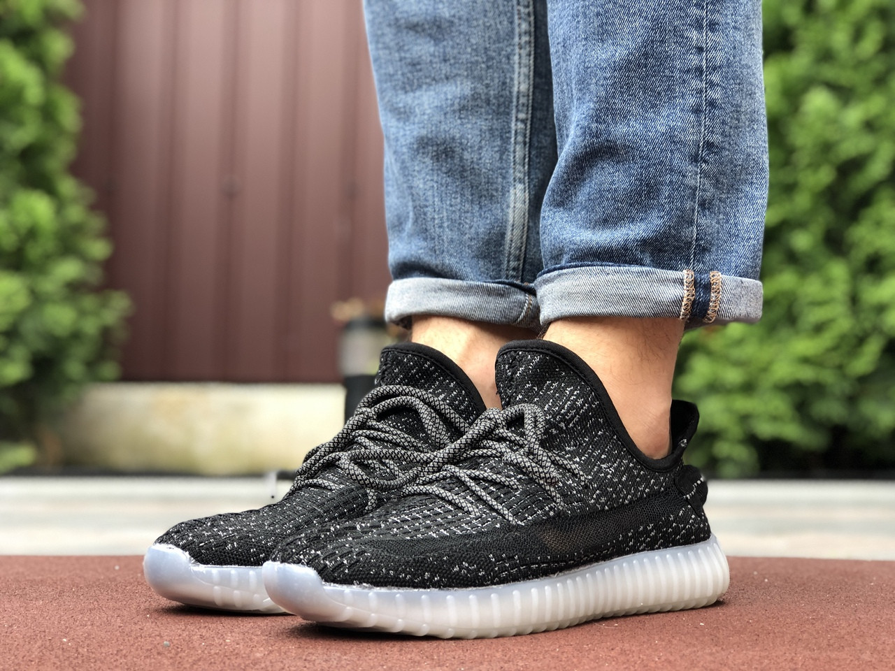 Кроссовки Adidas Yeezy Boost черные — мужские кроссовки сетка Адидас Изи Буст рефлективные шнурки, Черный
Кроссовки Adidas Yeezy Boost черные — мужские кроссовки сетка Адидас Изи Буст рефлективные шнурки, Черный