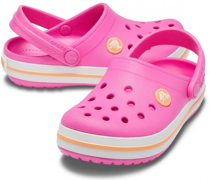 Детские сабо Crocs Kids' Crocband™ Clog, оригинал (204537) 23, ярко-розовый/оранжевый
Детские сабо Crocs Kids' Crocband™ Clog, оригинал (204537) 23, ярко-розовый/оранжевый