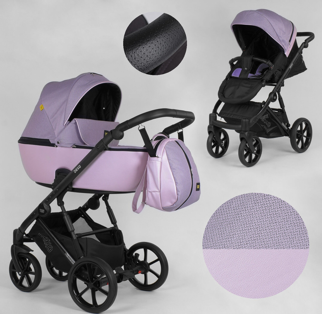 Детская коляска универсальная 2 в 1 Expander DEXO D-21044 цвет Pink,водоотталкивающая ткань и эко-кожа, Розовый
Детская коляска универсальная 2 в 1 Expander DEXO D-21044 цвет Pink,водоотталкивающая ткань и эко-кожа, Розовый