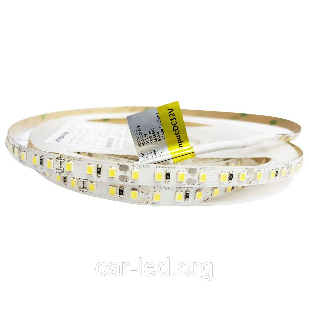 Світлодіодна стрічка холодно-біла 2835-120-IP33-CWd-8-12 R08C0TA-C-DW RISHANG PREMIUM
Світлодіодна стрічка холодно-біла 2835-120-IP33-CWd-8-12 R08C0TA-C-DW RISHANG PREMIUM
