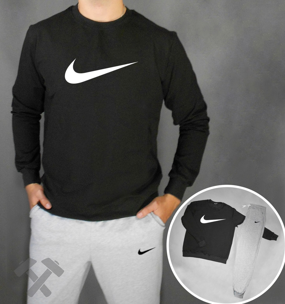 Мужской спортивный костюм Найк, костюм Nike Турецкий трикотаж (весна/лето/осень/зима) реплика, Черный
Мужской спортивный костюм Найк, костюм Nike Турецкий трикотаж (весна/лето/осень/зима) реплика, Черный